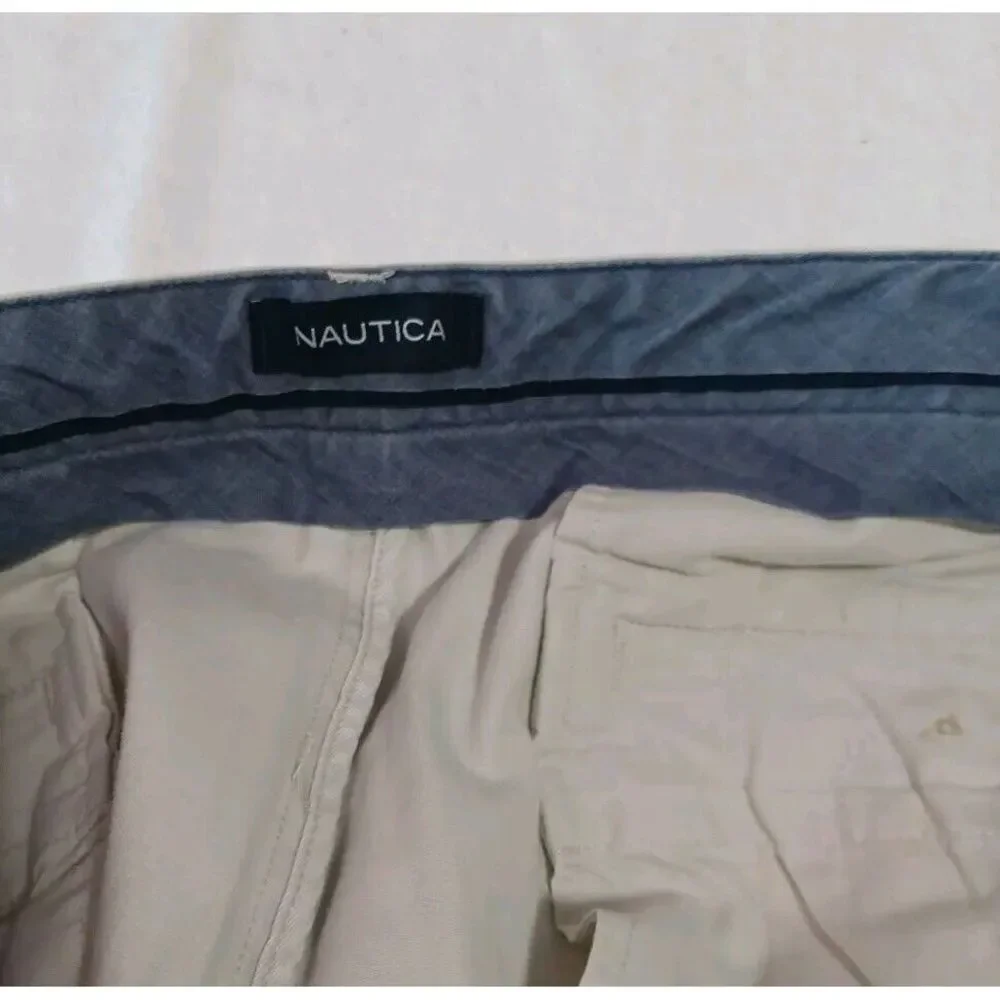 Mens Size 40 Khaki Nautica Shorts‎